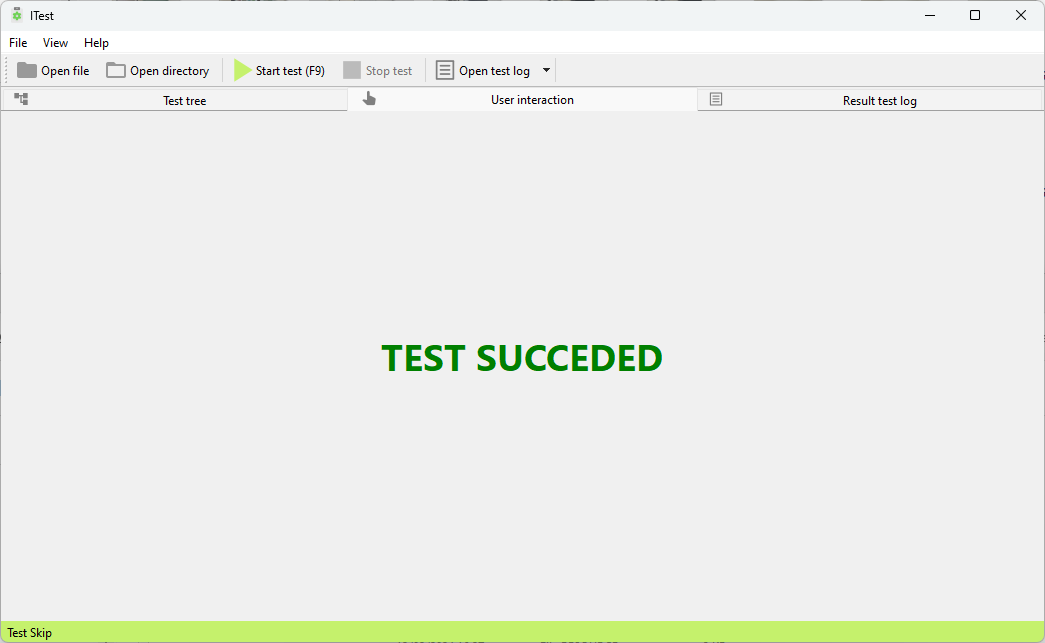 Software di collaudo, Success